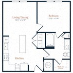 a black and white photo of a floor plan